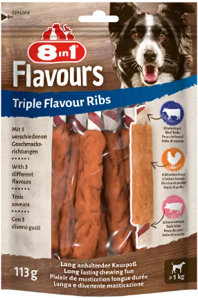 8in1 Triple Flavour Ribs 6Ct