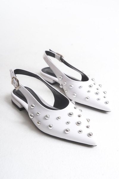 Niloshka Cole White Patent Leather Trock Casual Shoes