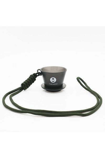 Timemore B75 Tasting Cup Transparent Black -a lanyard included