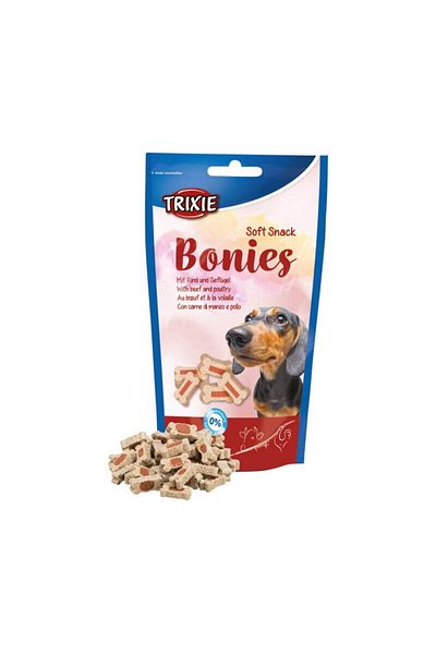 Trixie Soft Snack Bonies Dog Treats 75g Pack Of 6