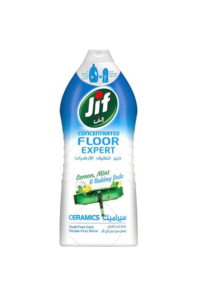 Jif Concentrated Lemon Mint and Baking Soda Ceramic Floor Expert