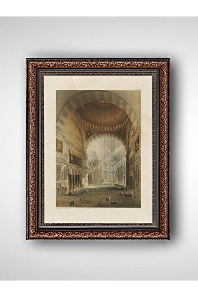 WoodyArts Света София Винтидж - Кафява винтидж рамка