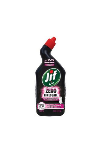 Jif Zero Limescale Pink Power Antibacterial Toilet Bowl Cleaner