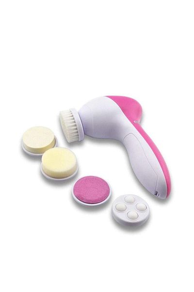 SIKS ® 5in1 Massage And Facial Care Brush, Helps Eliminate Blackheads And Acne-type Pustules