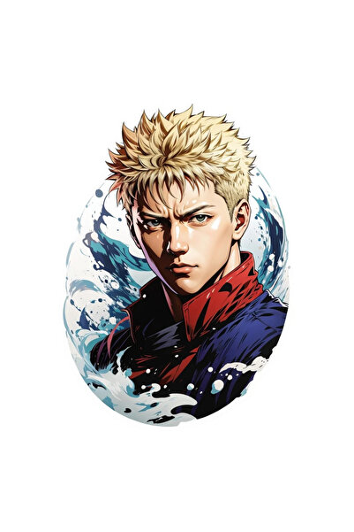 INOVATIX Set de 8 piese, autocolant băiat cu păr scurt, INOVATIX®. 6 cm