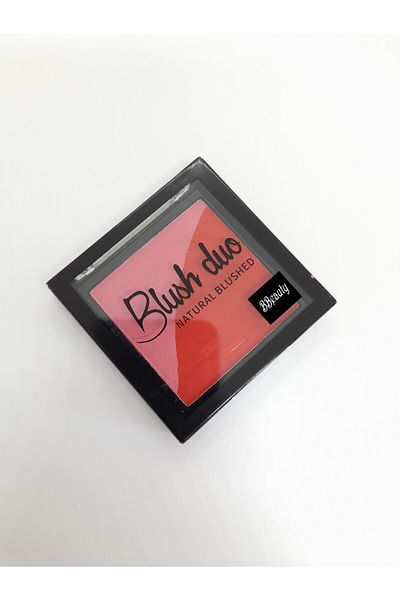 BBeauty Blush Duo Natural Blushed Two-Color Powder Blush That Gives a Natural Look