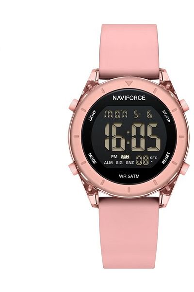 Naviforce Digital Sports Watch with Multi Function Display Durable Strap Water Resistant Timepiece