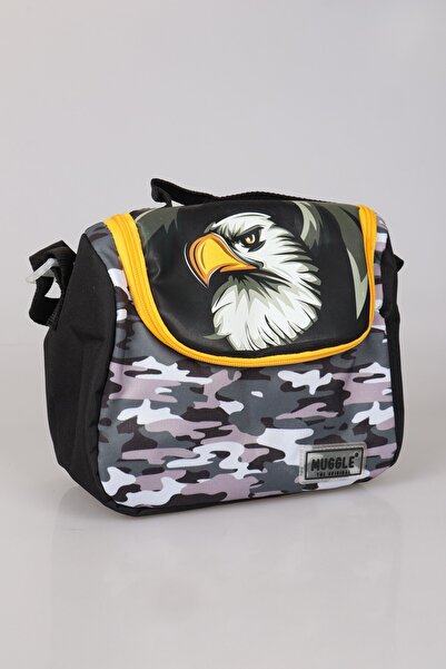 MUGGLE COLECȚIE SPECIALĂ DEKOMUS LICENȚIATĂ „EAGLE/EAGLE” GEANTĂ DE MÂNCARE C...