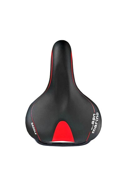 bardakcı bike City Bike Bicycle Saddle Red - Black 20X26 cm San Marino