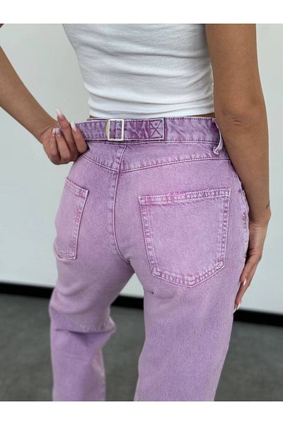 DENİKK TREND SPECIAL DESIGN Άνετη ΜΟΝΤΕΛΟ ΠΑΝΤΕΛΟΝΙ PALAZZO JEAN DENIM ΜΕ ΡΥΘΜΙΖΟΜΕΝΗ ΖΩΝΗ ΜΕ ΠΛΑΤΟΣ ΠΟΔΙ