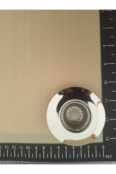 EMPA A V M Stainless Steel 7 cm Diameter 2 cm Deep Sink Inside the Sink
