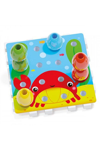 quercetti Jumbo Peggy Primul Mozaic Crab