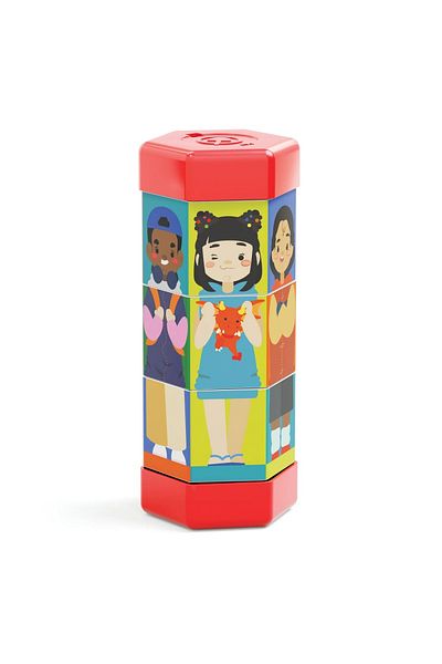 quercetti Quercetti Tubo Mix & Match Crafts Puzzle