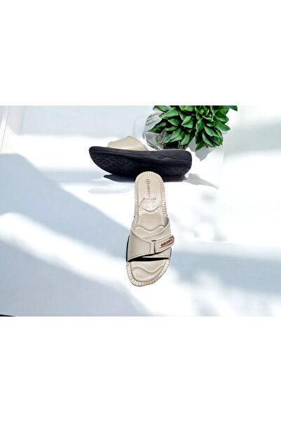 GEZER Comfortable and Soft Sole Velcro Adjustable Home and Outdoor Slippers