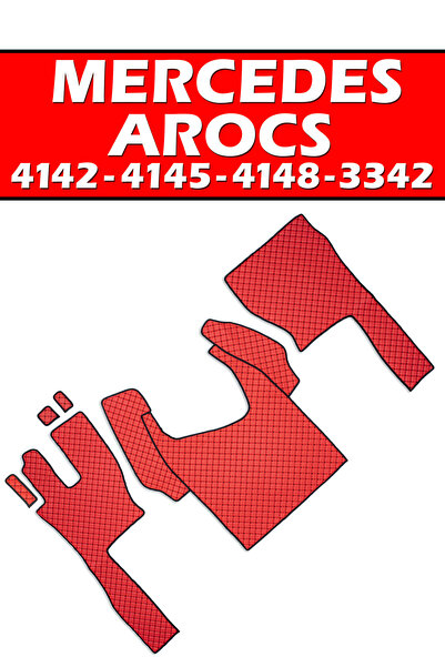 VIPTIRSHOP مرسيدس AROCS 4142-4145-4148-3342 (أوتوماتيك)-(2016-2025) سجادة مبط...