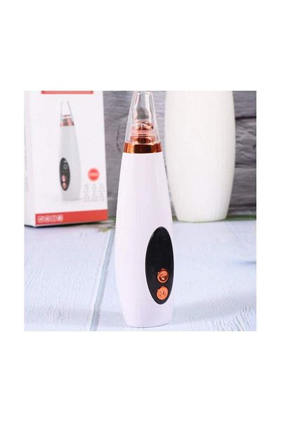 SIKS ® Electric Vacuum Device, Against Blackheads, 6 Interchangeable Heads, White