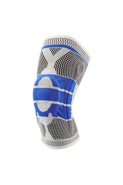 SIKS Orteză elastică pentru genunchi și activități sportive, fabricată din material respirabil, mărimea XL
