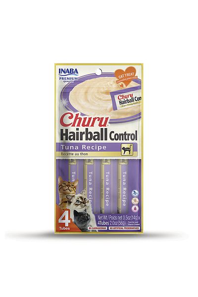Inaba Churu Hairball Control Tuna - 56g