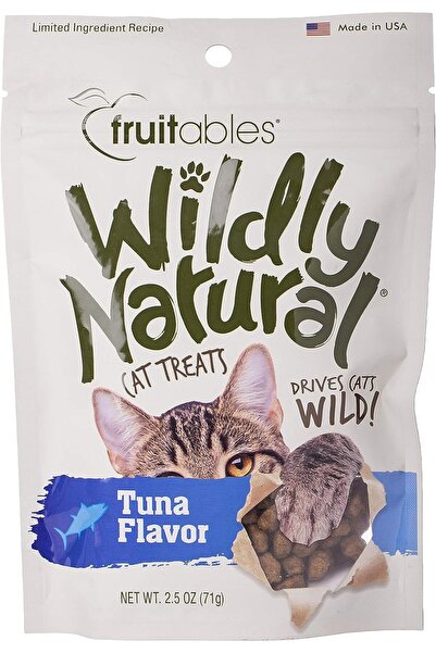 Fruitables مكافآت القطط الطبيعية من فروتابلز بنكهة التونة (71 جرامًا)