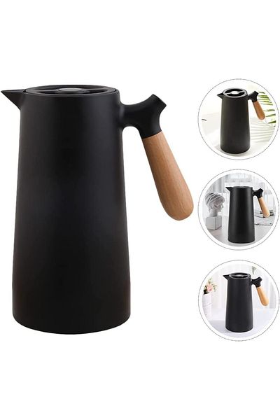 Primo Plus Thermal Flask for Hot Drinks, Large Capacity 1 Liter, 24 Hours Heat Retention, Double Wall