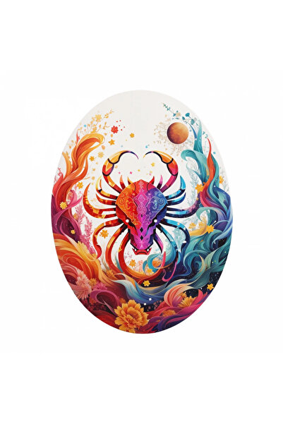 INOVATIX Σετ 8 τεμαχίων, Αυτοκόλλητο Σκορπιού, Ζωδιακό σύμβολο Σκορπιού, INOV...