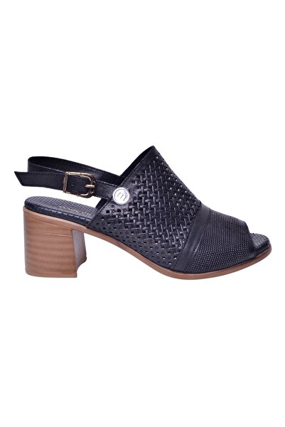 Mammamia D25YS-2715 Kadın Deri Sandalet