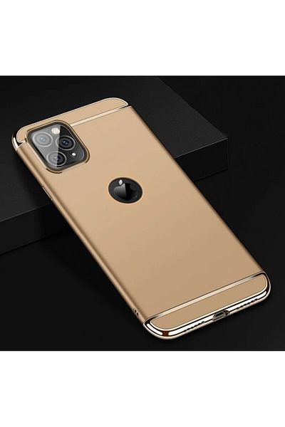 OEM Apple iPhone 11 PRO MAX case, Elegance Luxury 3in1 Gold