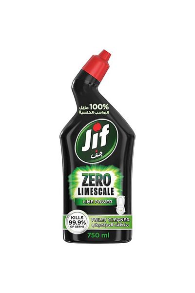 Jif Zero Limescale Lime Power Antibacterial Toilet Bowl Cleaner