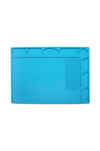 Blue Covoraș de lipit, silicon, albastru