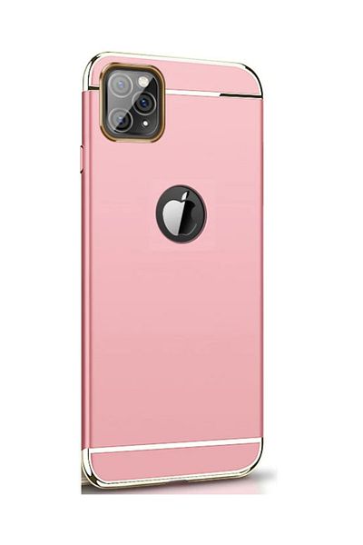 OEM Apple iPhone 11 PRO MAX case, Elegance Luxury 3in1 Rose-Gold