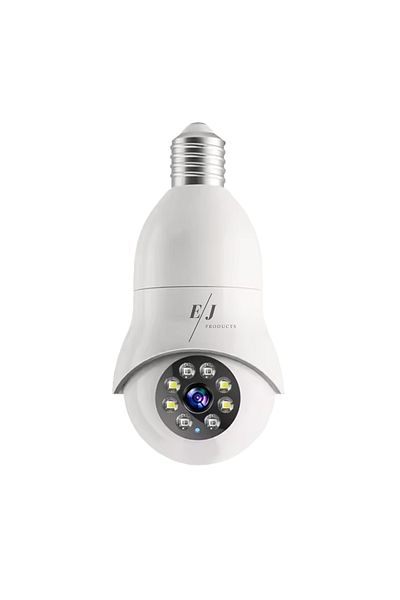 Spionescu Surveillance camera, E27, full HD, WIFI, 5G, 355° panoramic view, alarm, IR, night vision