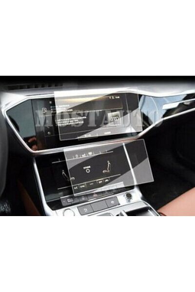Audi S6 2024 navigation screen + air conditioning console protective film King Protection
