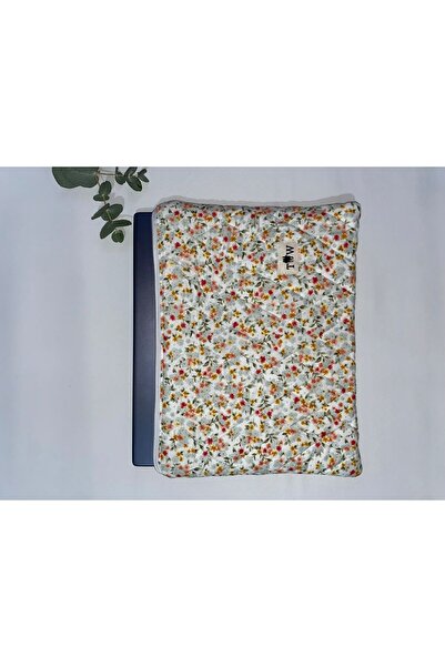 TALL WAY Πορτοκαλί λουλούδι θήκη για φορητό υπολογιστή-tablet 13-14 ιντσών