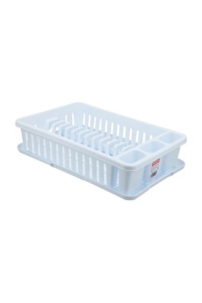 Tatay Dish Drainer with Tray White
