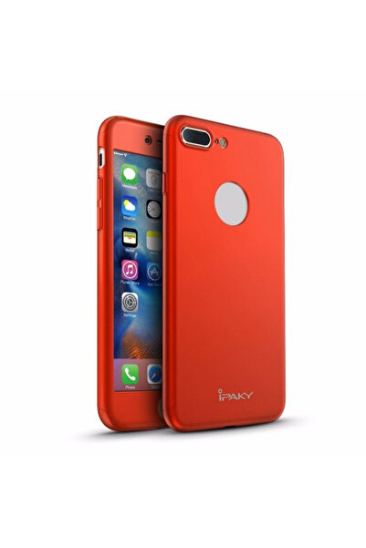 OEM Калъф за Apple iPhone 7 Plus, FullBody iPaky червен, 360-градусово пълно ...