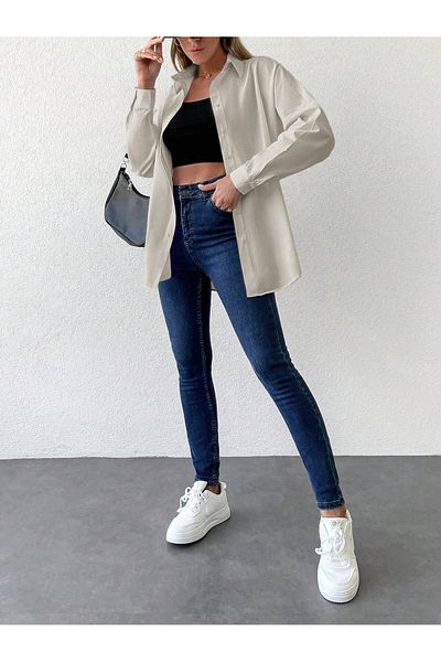 Basko fashion CĂMĂ SALASH PLATĂ CULOARE PIATRĂ