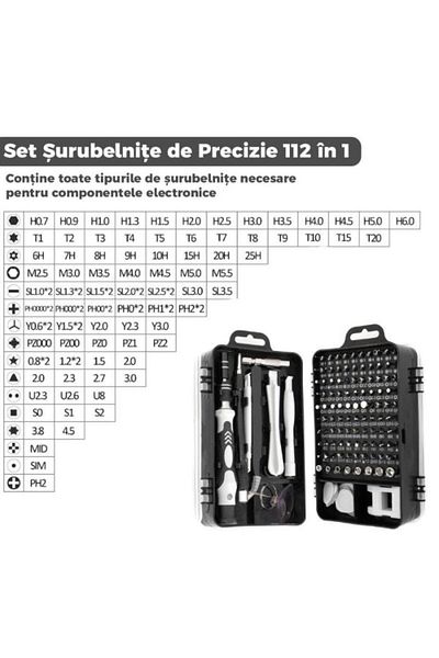 Generic Professional 115-in-1 Precision Screwdriver Set – 98-Bit Magnetic Repair Kit