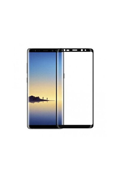 OEM Γυάλινη μεμβράνη για Samsung Galaxy Note 8, με χρωματιστά άκρα Μαύρο