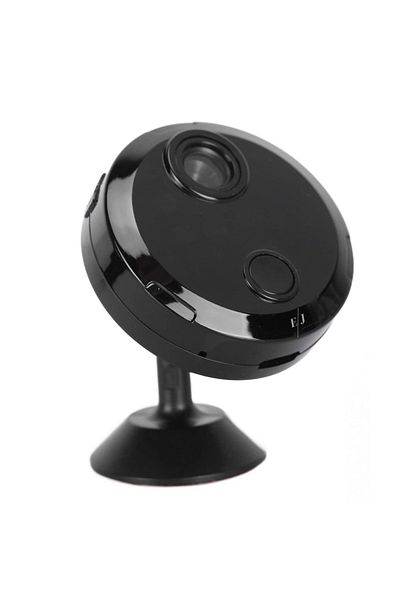 Spionescu Mini spy camera, HDQ15, 360° rotation, 150° viewing angle, night vision, motion detection