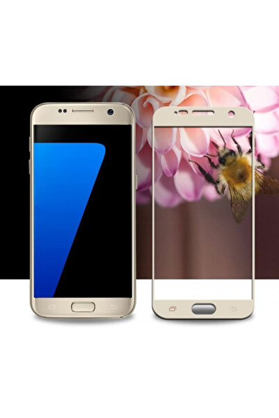 OEM Samsung Galaxy J5 2017 Γυάλινη μεμβράνη, χρυσές άκρες