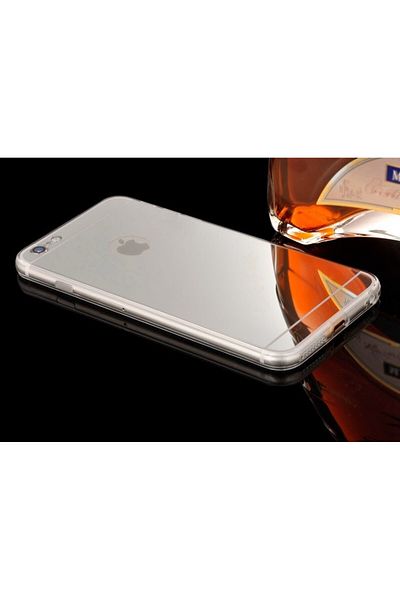 OEM Carcasă Apple iPhone 8, tip oglindă, argintie