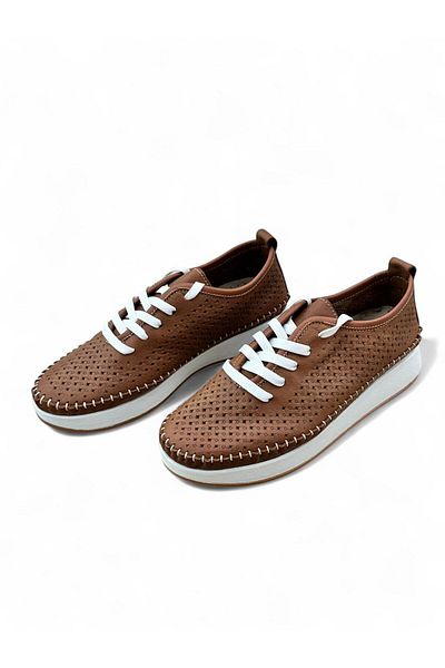 PATRON SHOES Genuine Leather Orthopedic Sole Women's Casual Shoes