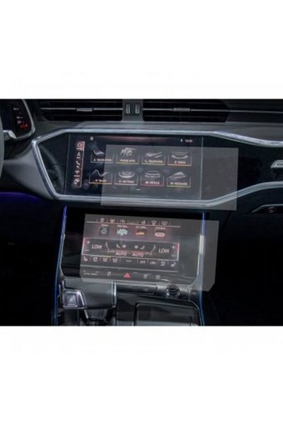 Audi S7 2024 navigation screen + air conditioning console protective film King Protection