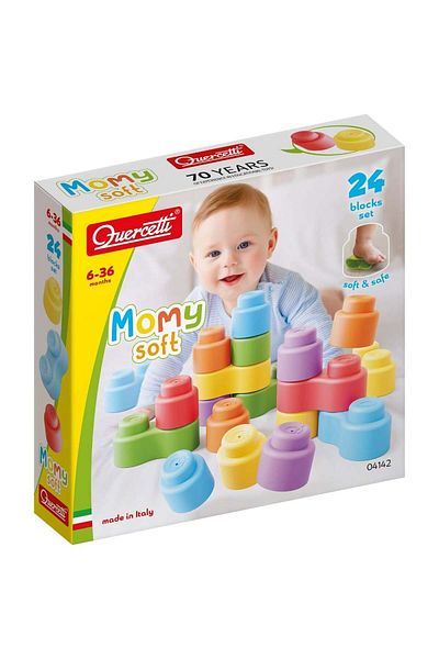 quercetti Quercetti Momy Soft 24-piece construction set