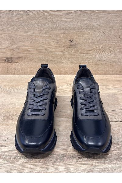 Pierre Cardin Lace-Up Eva Ortholite Sole Lightweight Genuine Leather Casual Shoes