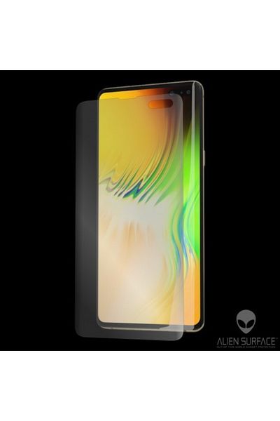 OEM Protector de ecran Alien Surface HD, față, spate, laterale pentru Samsung GALAXY S10 Plus + cadou Alien Fiber