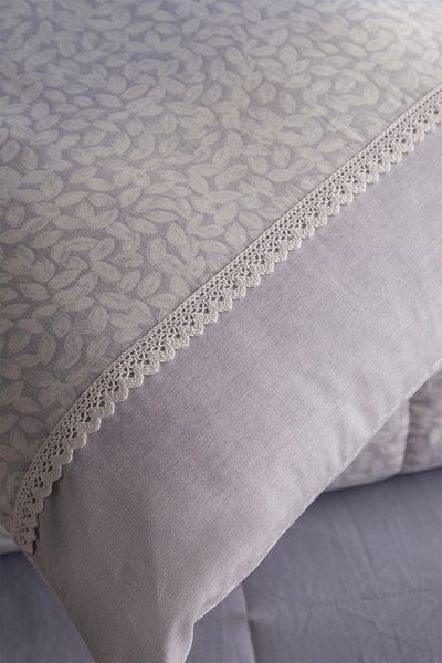 Apricitas HOME İnes Gray Double Bedspread Set