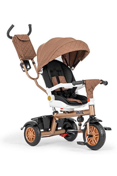 Rival RV505 Casablanca Ebeveyn kontrollü 3 Tekerlekli Bisiklet Gold Kahve