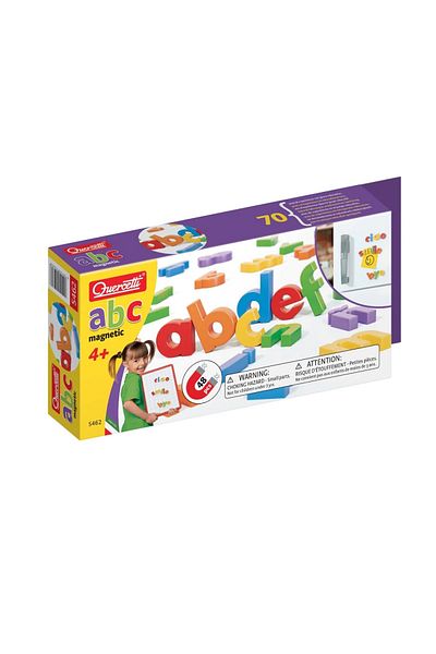 quercetti Quercetti set of 48 small magnetic letters