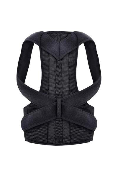 SIKS Suport spate ®, negru, mărimea XL